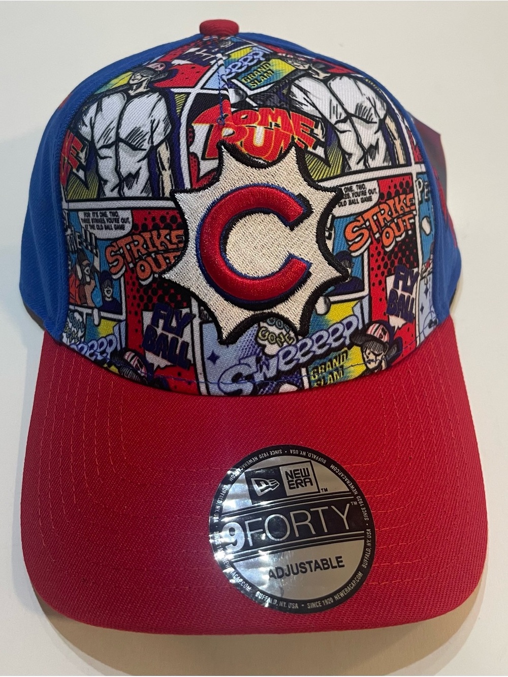 Chicago Cubs Comic SnapBack Hat